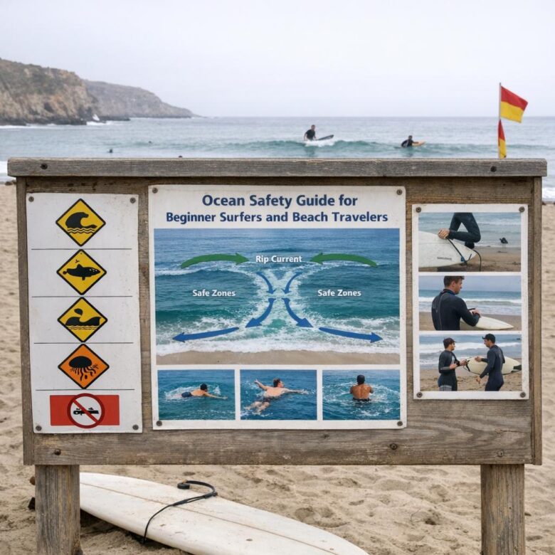 Ocean Safety Guide for Beginner Surfers and Beach Travelers