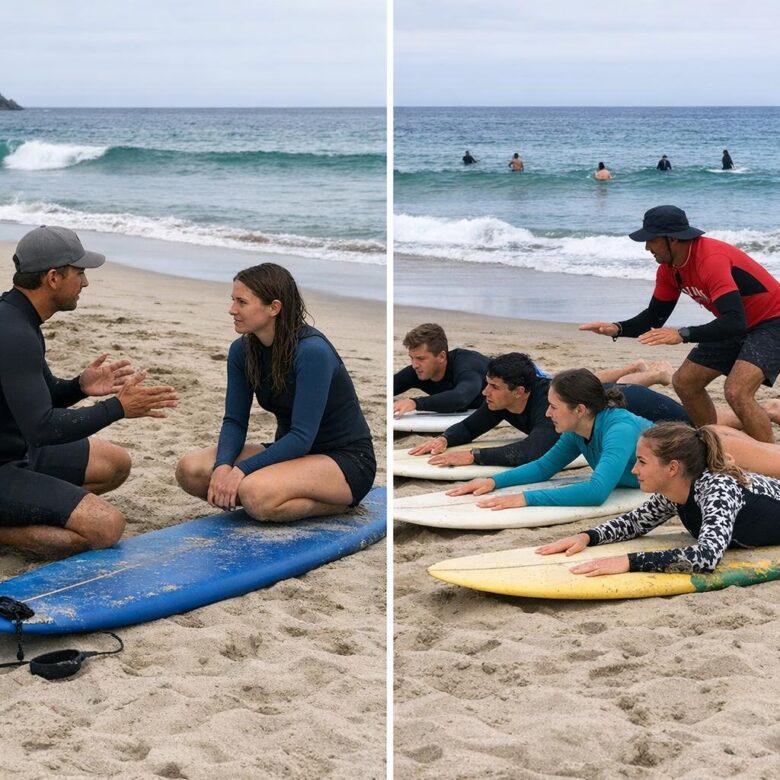 Private Surf Lessons vs Group Surf Classes: Which Is Better?